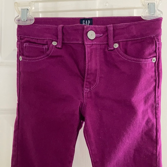 GAP GIRLS SUPER SKINNY JEANS WITH STRETCH SIZE 7 - Picture 2 of 8